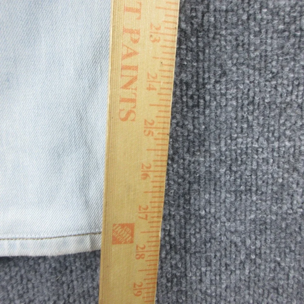 Acne Studios North Lt Blue Jeans Mens 32x28 Light Wash Slim Straight Stretch